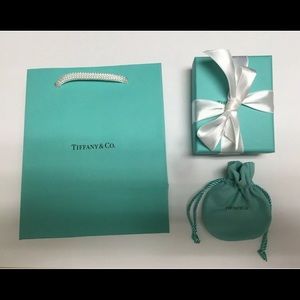 Brand New Tiffany & Co. Jewelry Packaging Gift Bag Box Pouch Card Ribbon